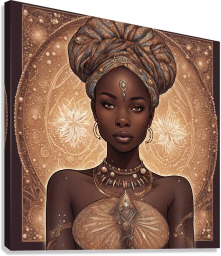Melanin Magic  7 Canvas Print