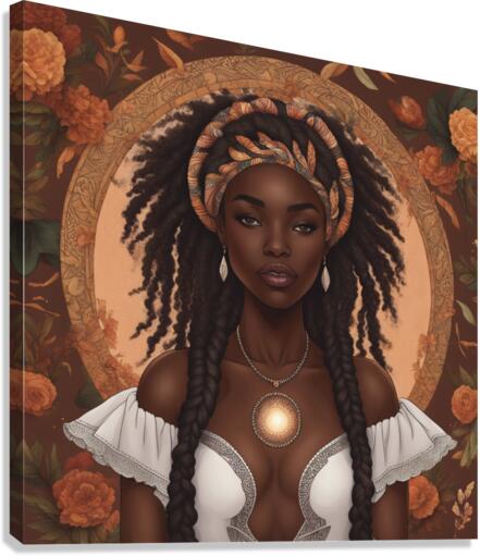 Melanin Magic  8 Canvas Print