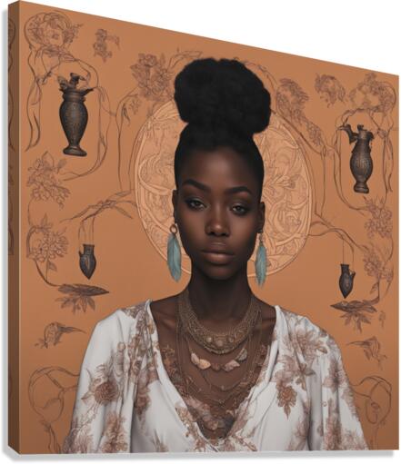 Melanin Magic  16 Canvas Print