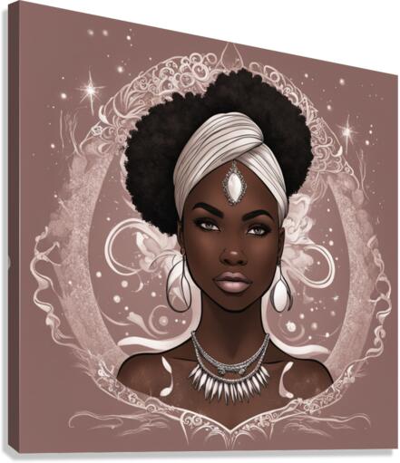 Melanin Magic  22 Canvas Print