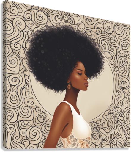 Melanin Magic  3 Canvas Print