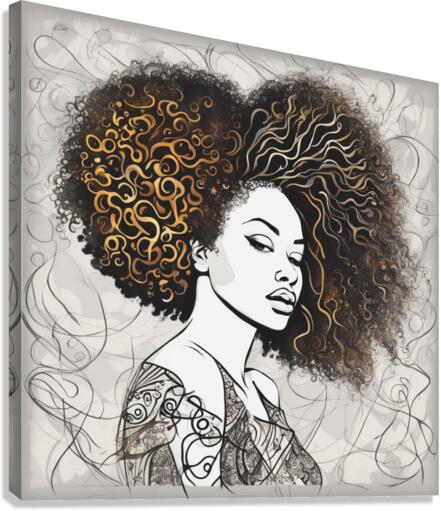 Melanin Magic  4 Canvas Print