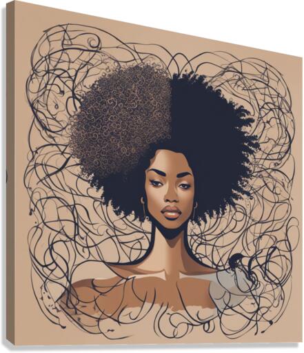 Melanin Magic  5 Canvas Print