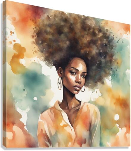 Melanin Magic  6 Canvas Print