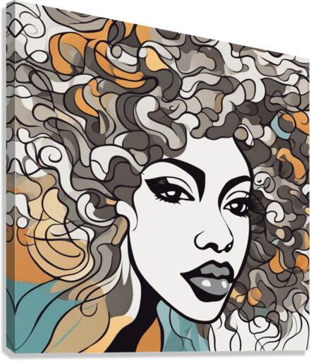 Melanin Magic  9 Canvas Print