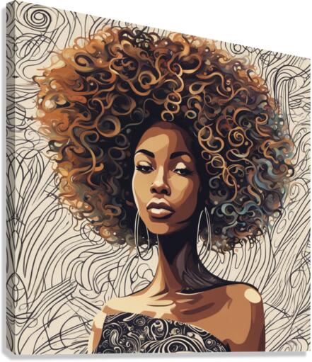 Melanin Magic  12 Canvas Print