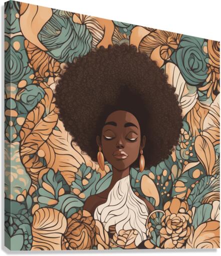 Melanin Magic  22 Canvas Print