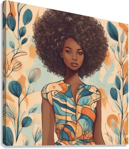 Melanin Magic  25 Canvas Print