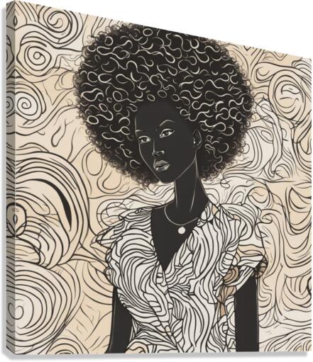 Melanin Magic  26 Canvas Print