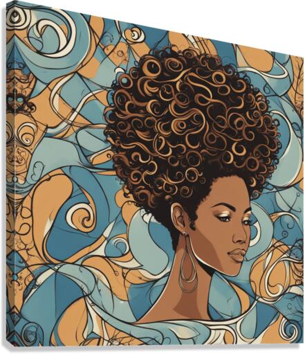 Melanin Magic  33 Canvas Print