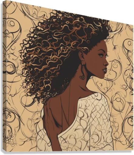 Melanin Magic  40 Canvas Print