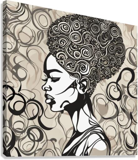 Melanin Magic  44 Canvas Print