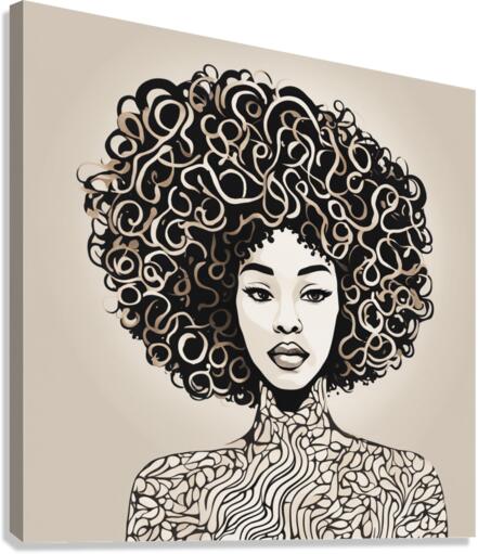 Melanin Magic  46 Canvas Print