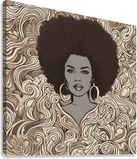 Melanin Magic  49 Canvas Print