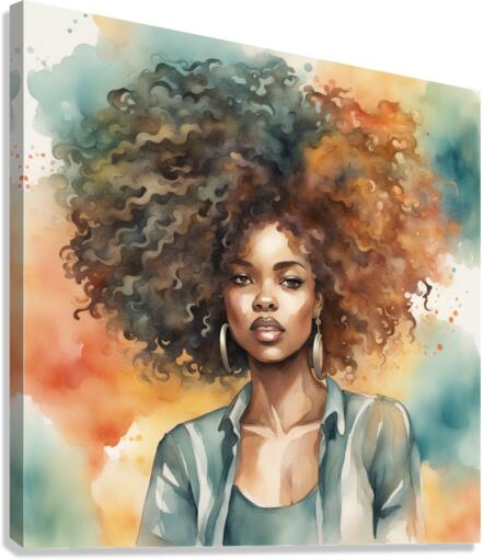 Melanin Magic  61 Canvas Print