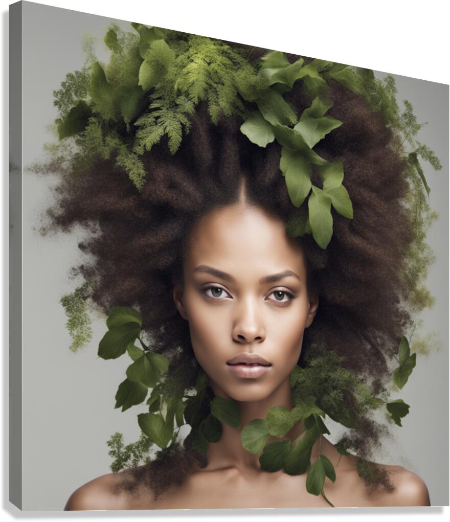 Melanin Magic  1 Canvas Print