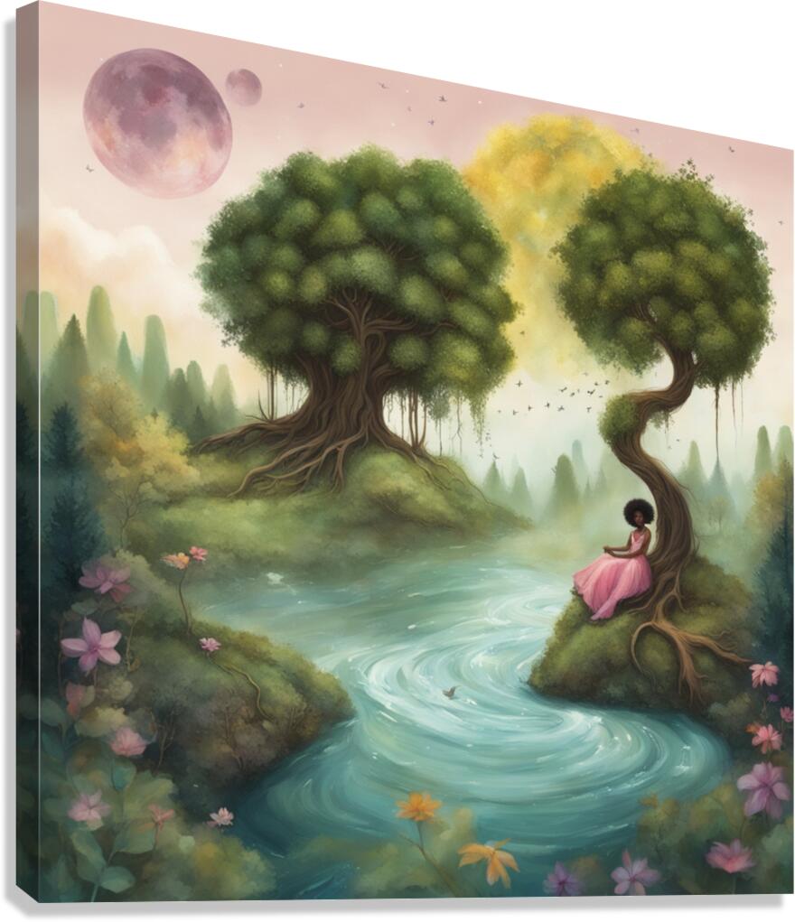 Melanin Magic  4 Canvas Print