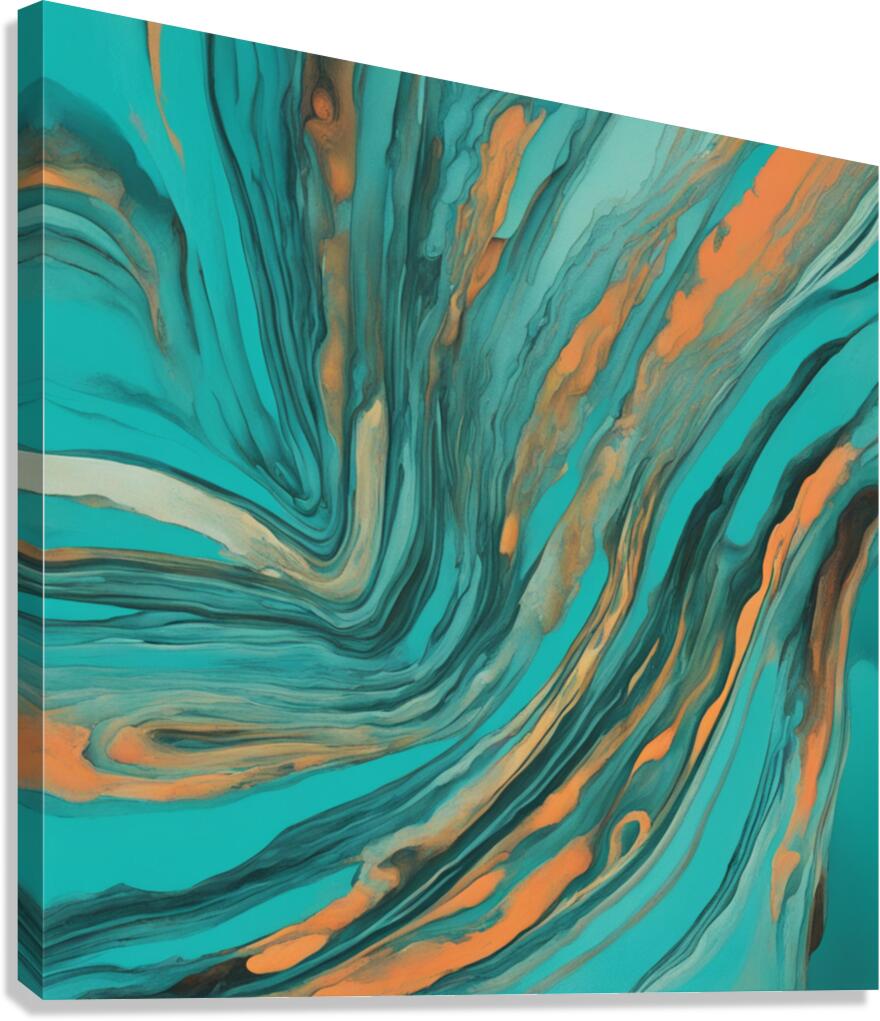 A Touch of Color: Celebrating Hue at The Artful Mane 5 Canvas Print