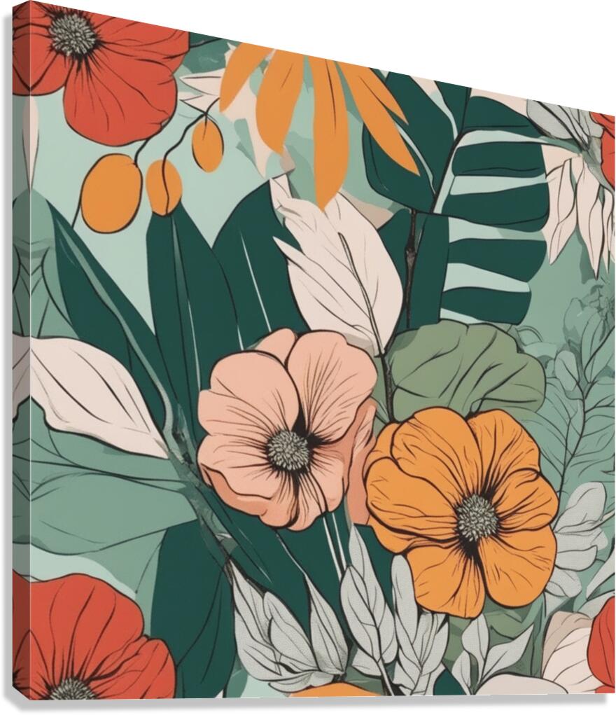 A Touch of Color: Celebrating Hue at The Artful Mane 19 Canvas Print