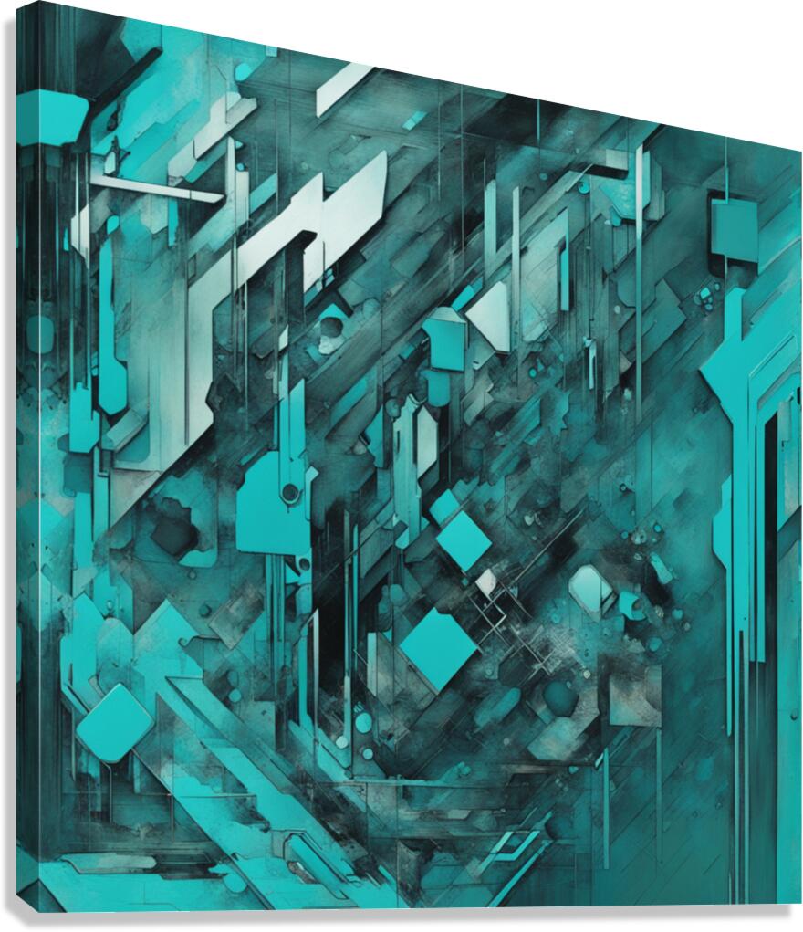 A Touch of Color: Celebrating Hue at The Artful Mane 5 Canvas Print