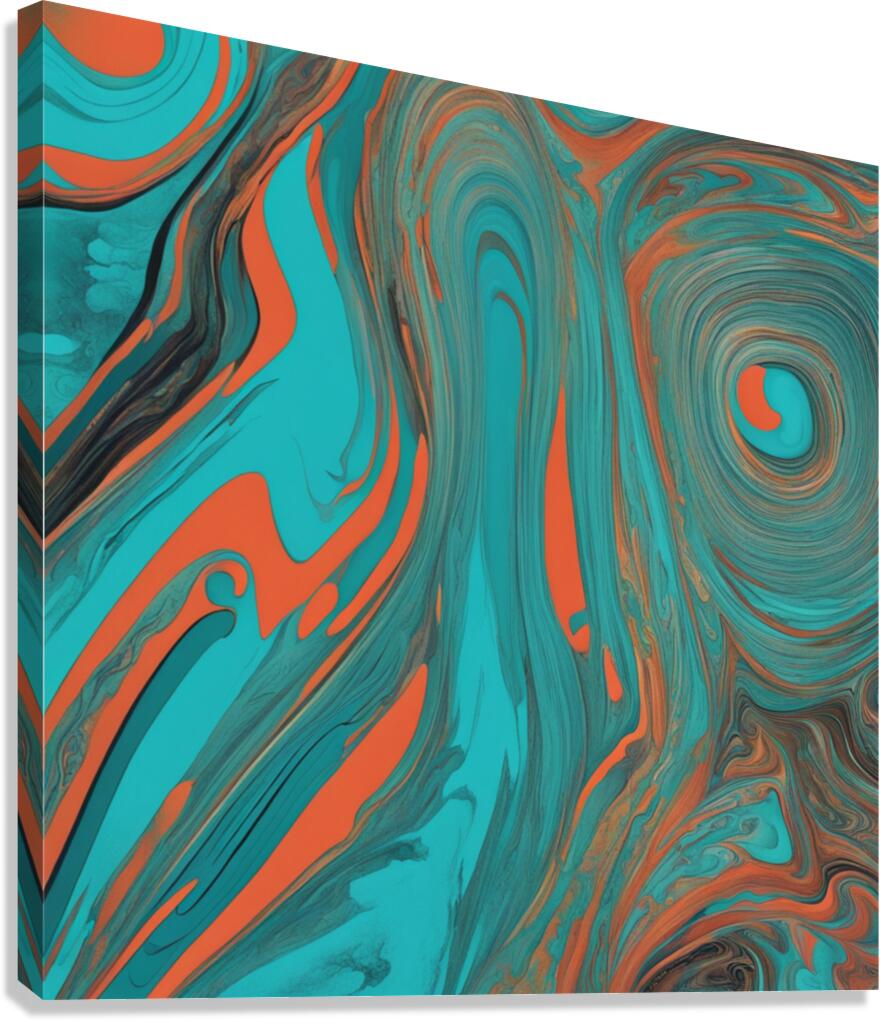 A Touch of Color: Celebrating Hue at The Artful Mane 12 Canvas Print