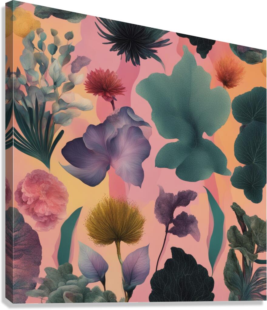 A Touch of Color: Celebrating Hue at The Artful Mane 72 Canvas Print