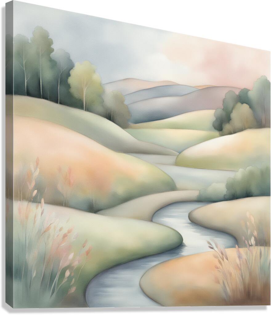 A Touch of Color 2: Celebrating Hue at The Artful Mane 1 Canvas Print