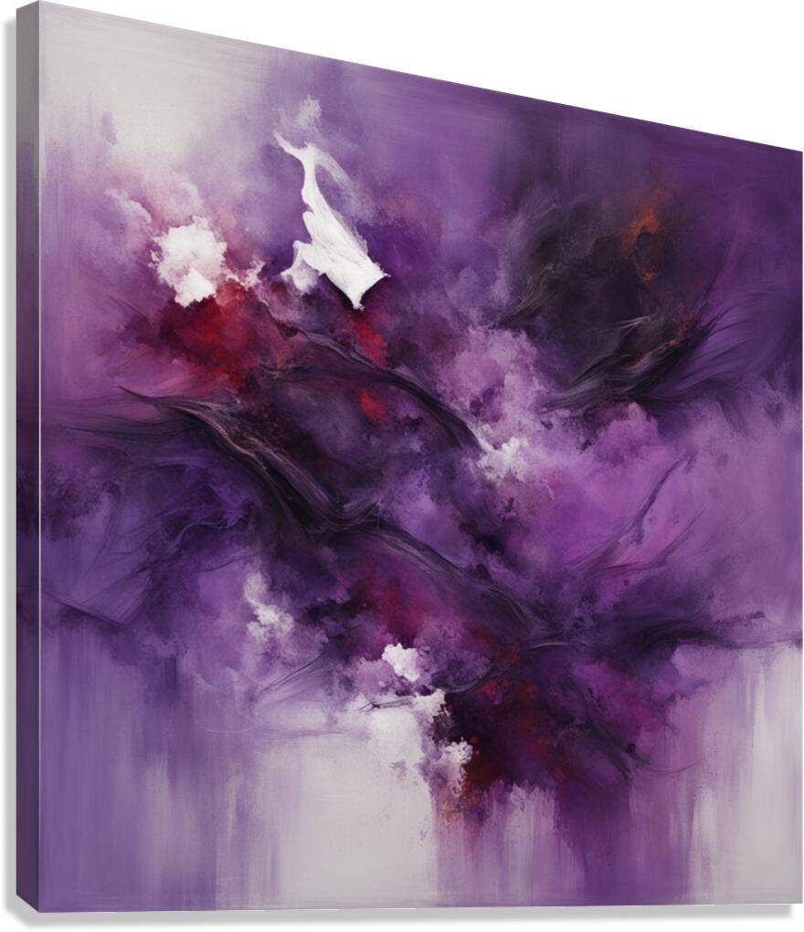 The Purle Aurora 2 Canvas Print