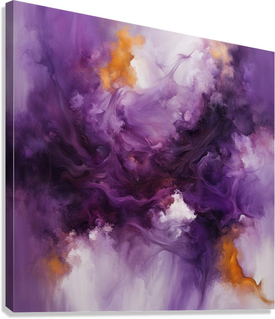 The Purle Aurora 11 Canvas Print