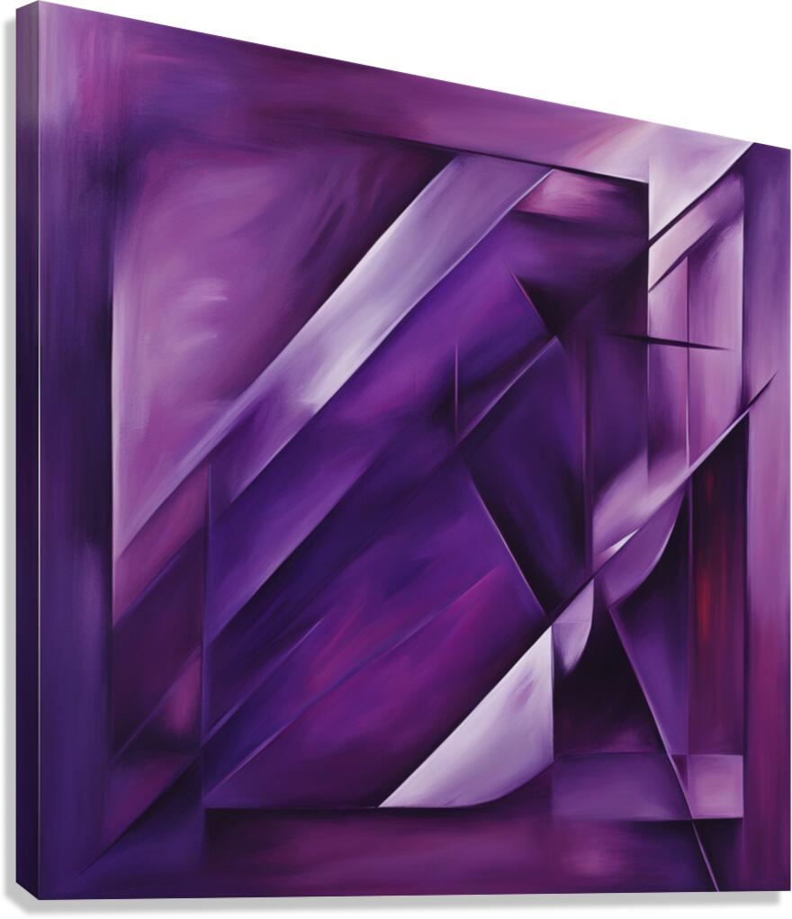 The Purle Aurora 12 Canvas Print