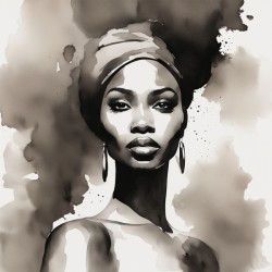 Silhouette of Strength Collection 1 - The Artful Mane 16