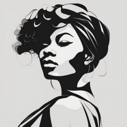 Silhouette of Strength Collection 1 - The Artful Mane 60