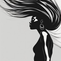 Silhouette of Strength Collection 1 - The Artful Mane 62