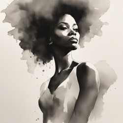 Silhouette of Strength Collection 1 - The Artful Mane 1