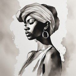 Silhouette of Strength Collection 1 - The Artful Mane 5