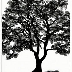 Tree of Life - Line Art
