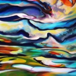 Mountain View. Abstract.