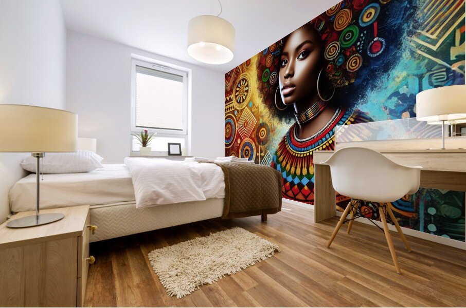 African Diaspora Mural print
