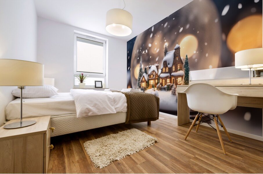 Winter Wonderland & Christmas Celebration 6 Mural print