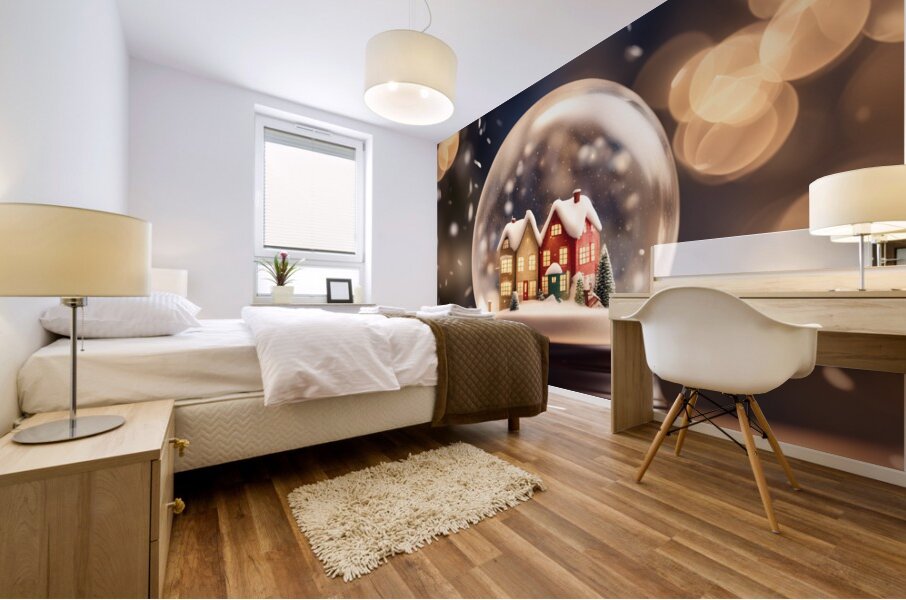 Winter Wonderland & Christmas Celebration 23 Mural print