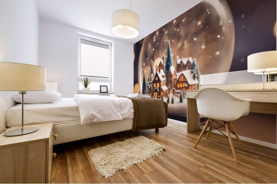 Winter Wonderland & Christmas Celebration 32 Mural print