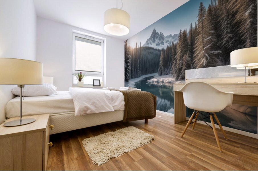 Winter Wonderland & Christmas Celebration 33 Mural print