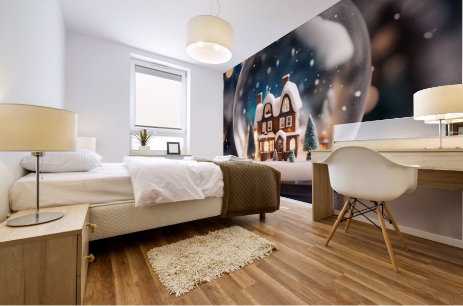 Winter Wonderland & Christmas Celebration 36 Mural print