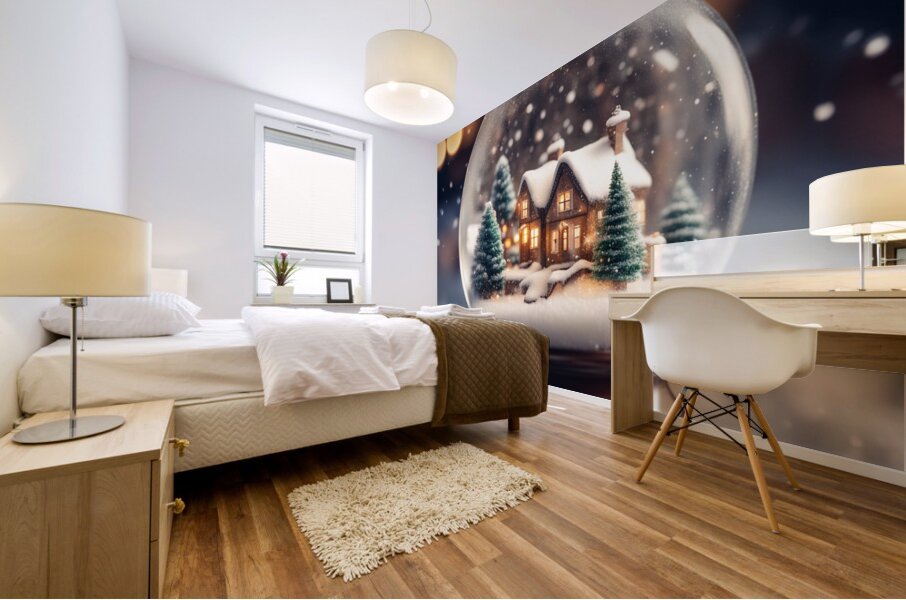 Winter Wonderland & Christmas Celebration 41 Mural print