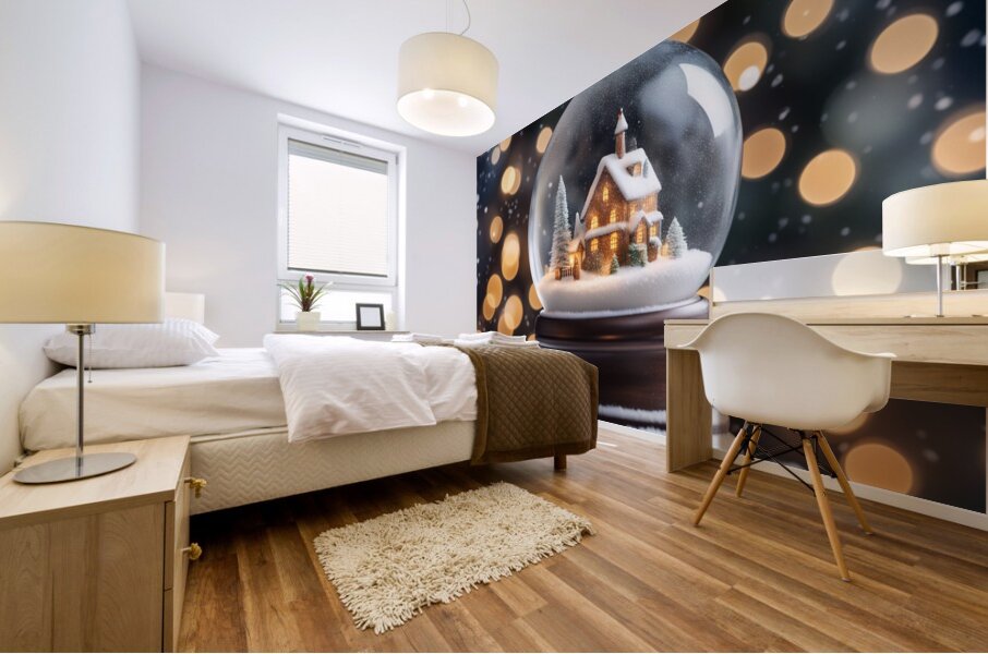 Winter Wonderland & Christmas Celebration 45 Mural print