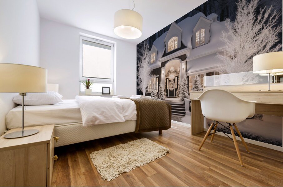 Winter Wonderland & Christmas Celebration 5 Mural print