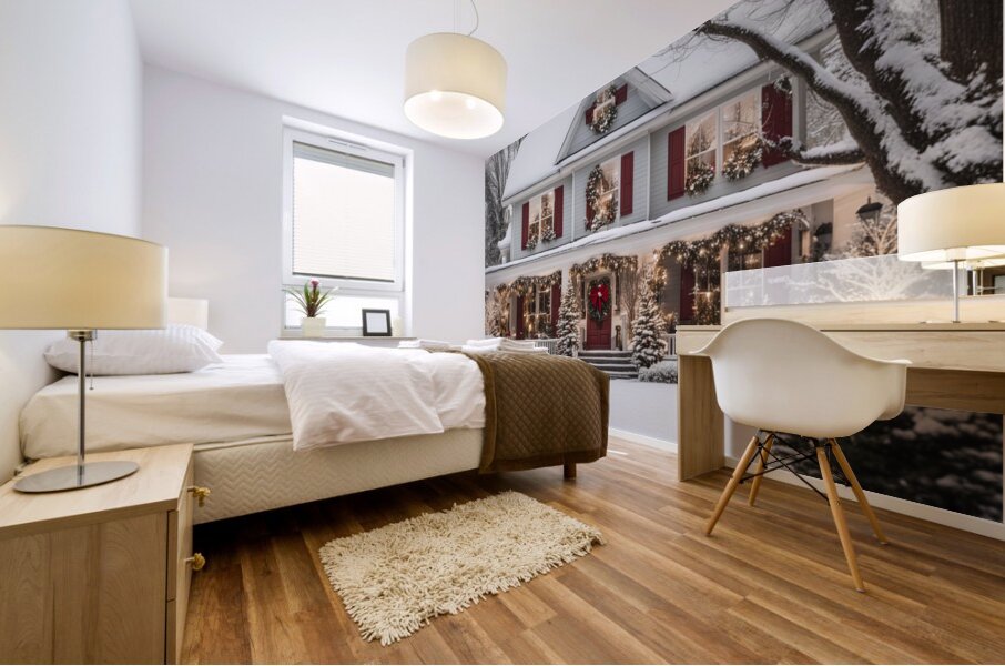 Winter Wonderland & Christmas Celebration 7 Mural print