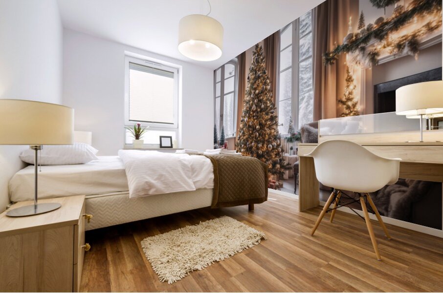 Winter Wonderland & Christmas Celebration 13 Mural print