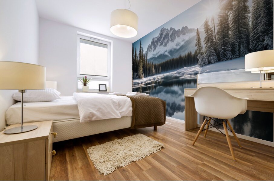 Winter Wonderland & Christmas Celebration 15 Mural print