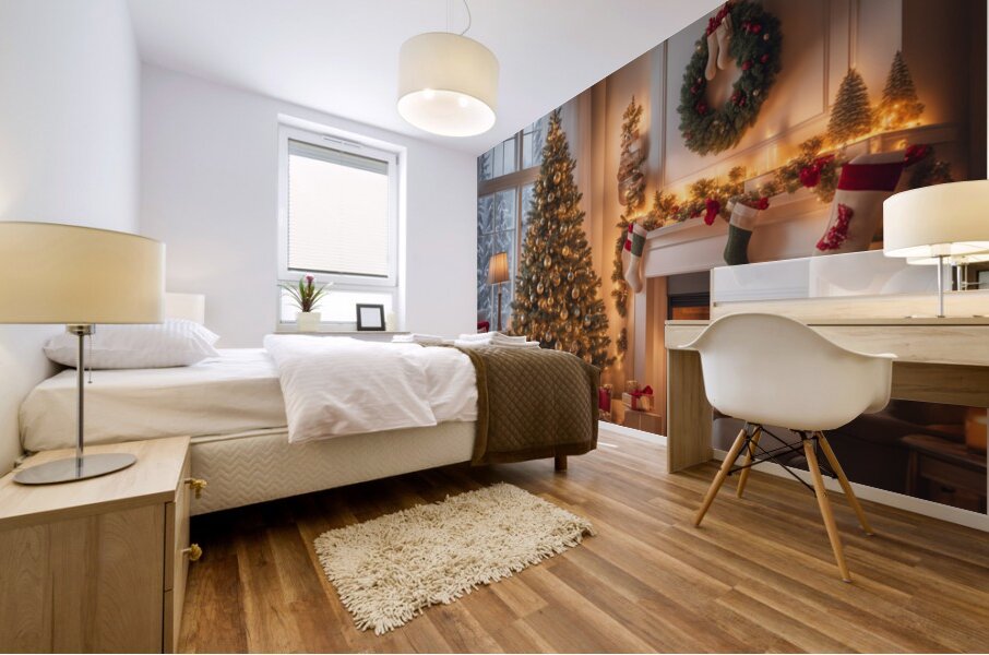 Winter Wonderland & Christmas Celebration 16 Mural print